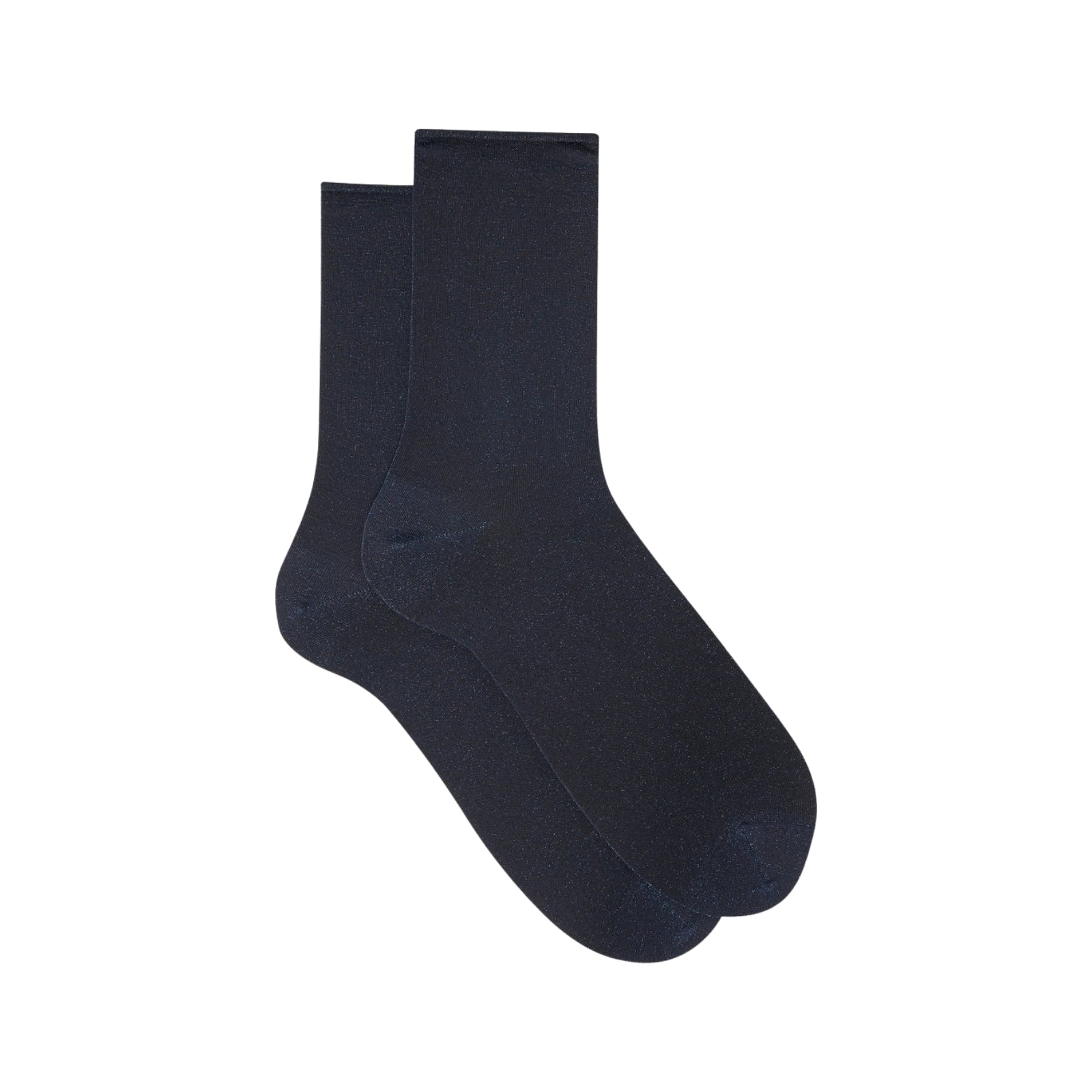 Calze corte donna lurex tinta unita - OLTREMARE