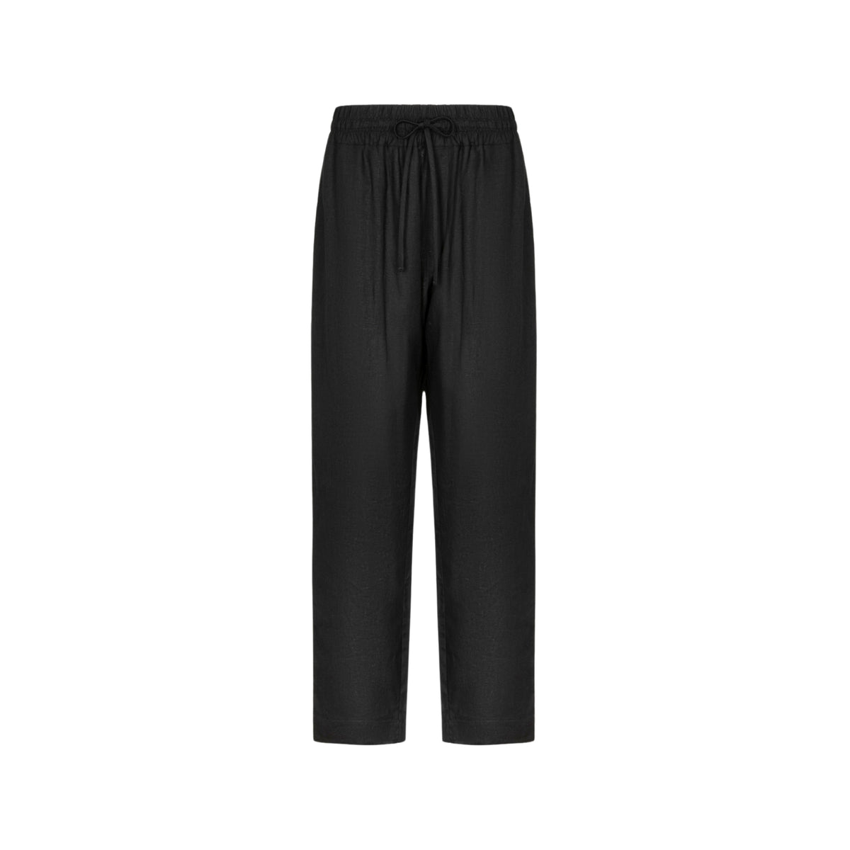 Pantalone in lino - Nero
