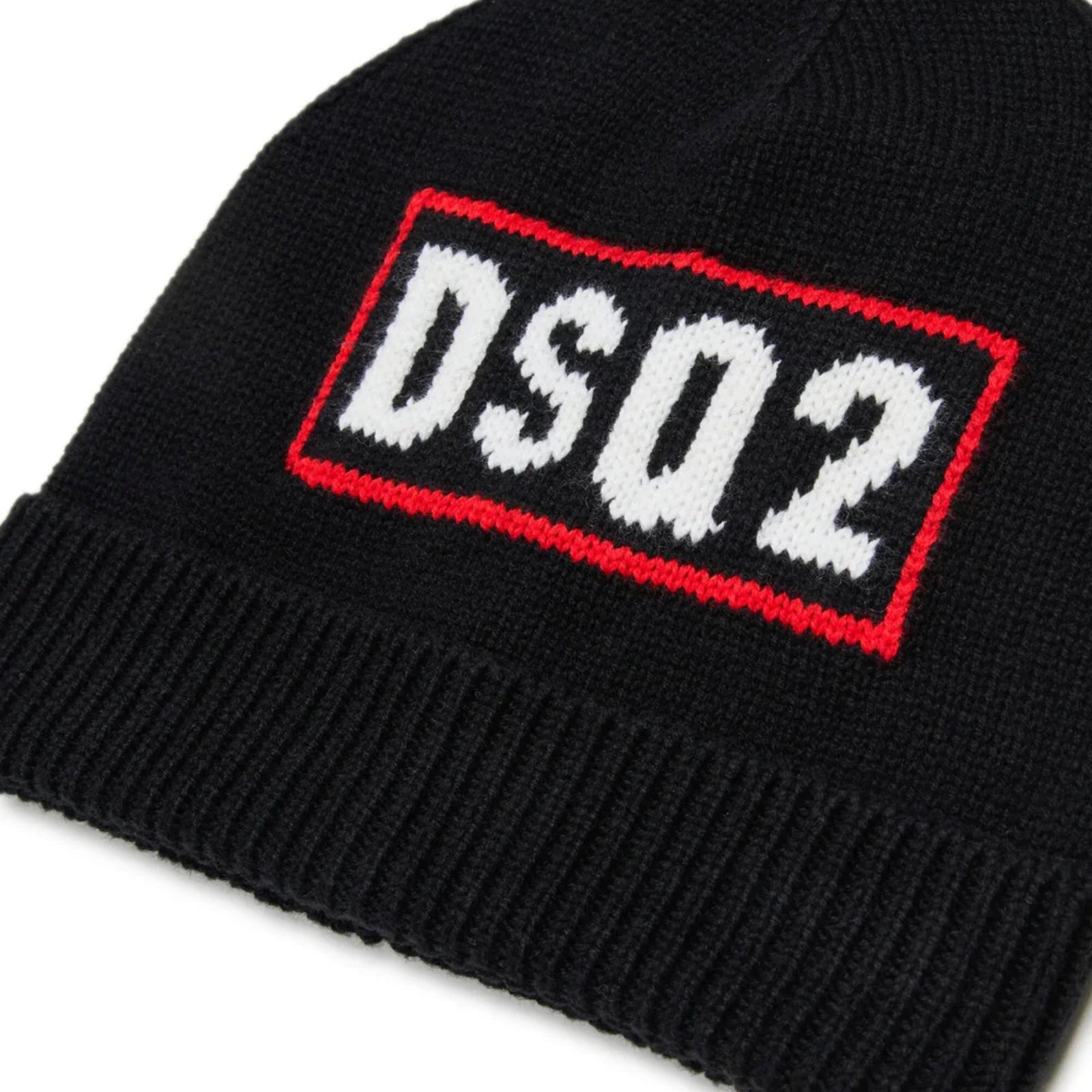 D2 Berretto logo jacquard