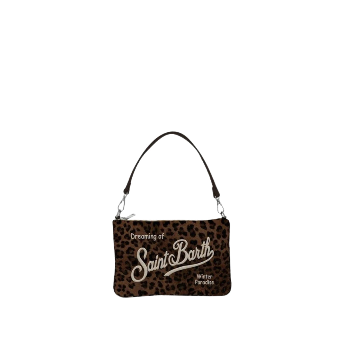 Borsa a spalla Mini Parisienne in feltro - LEOPARDATA