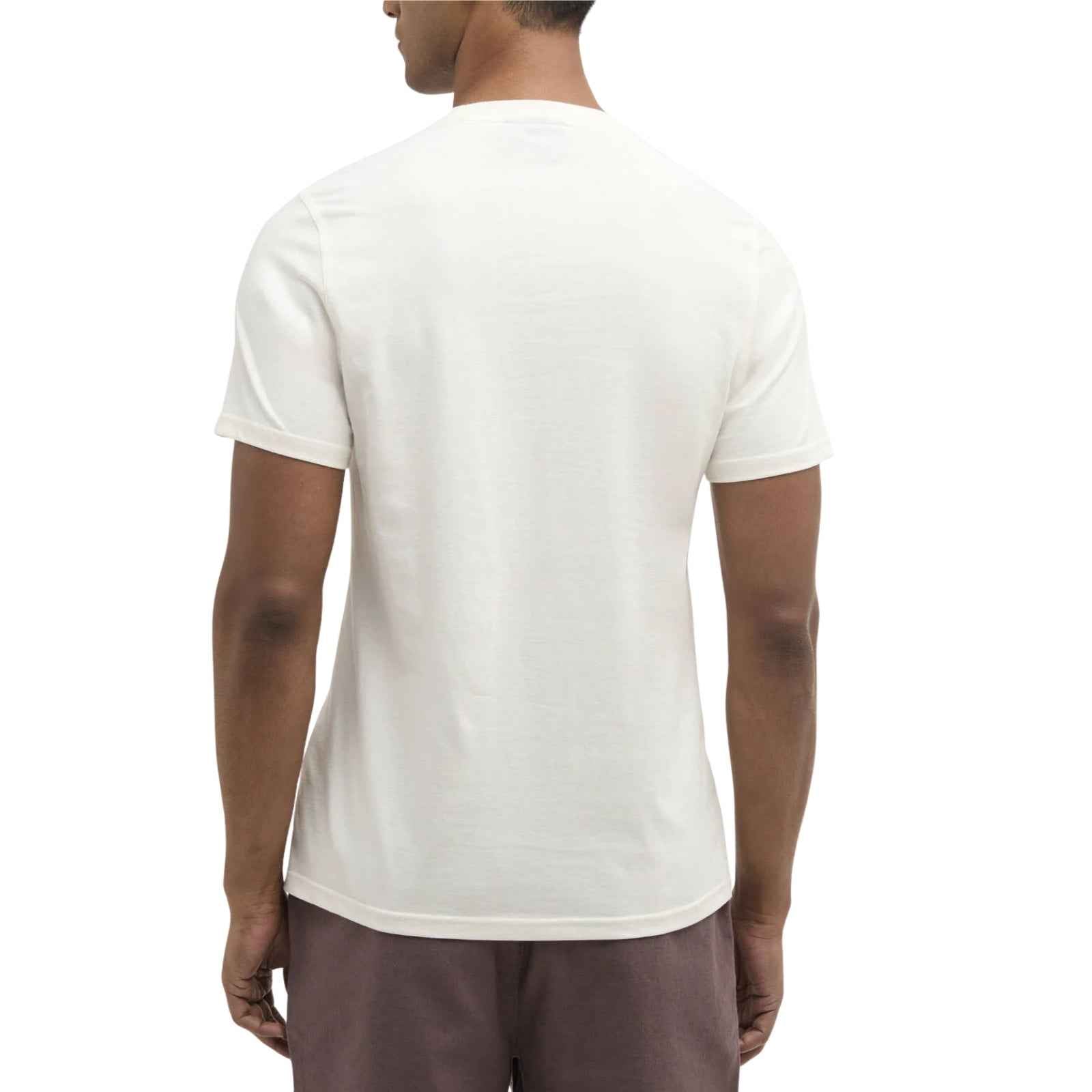 T-shirt Berwick in tartan - BIANCO