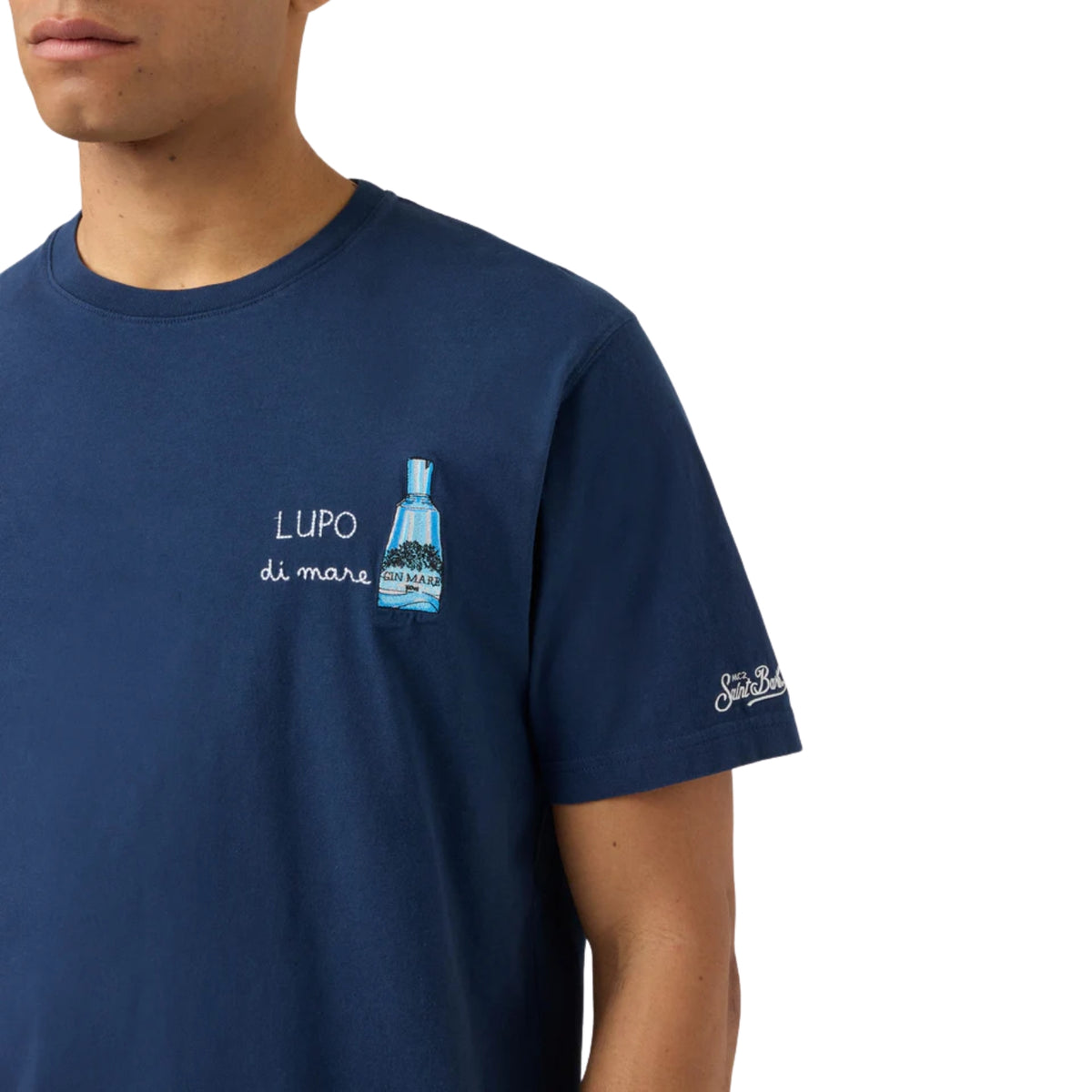 T-shirt Portofino in puro cotone - Blu