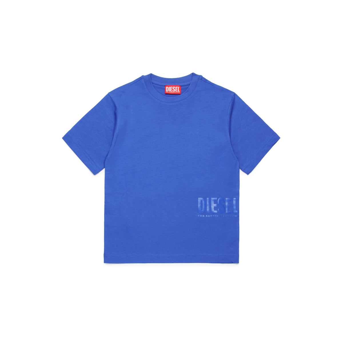 T-shirt oversize Diesel in jersey - Bluette