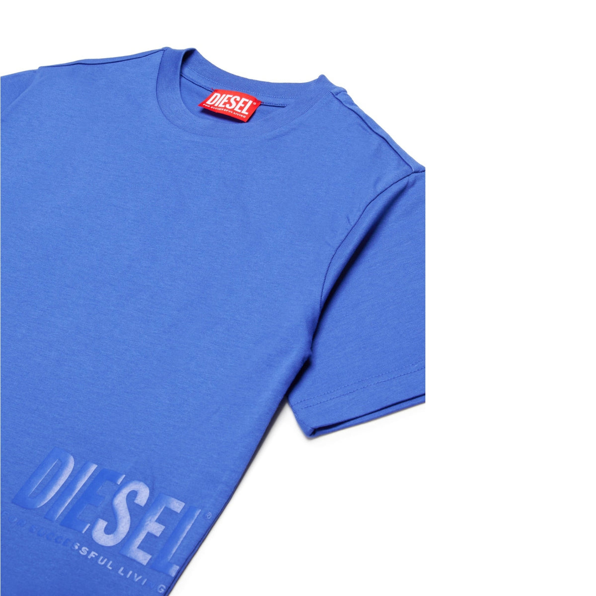 T-shirt oversize Diesel in jersey - Bluette
