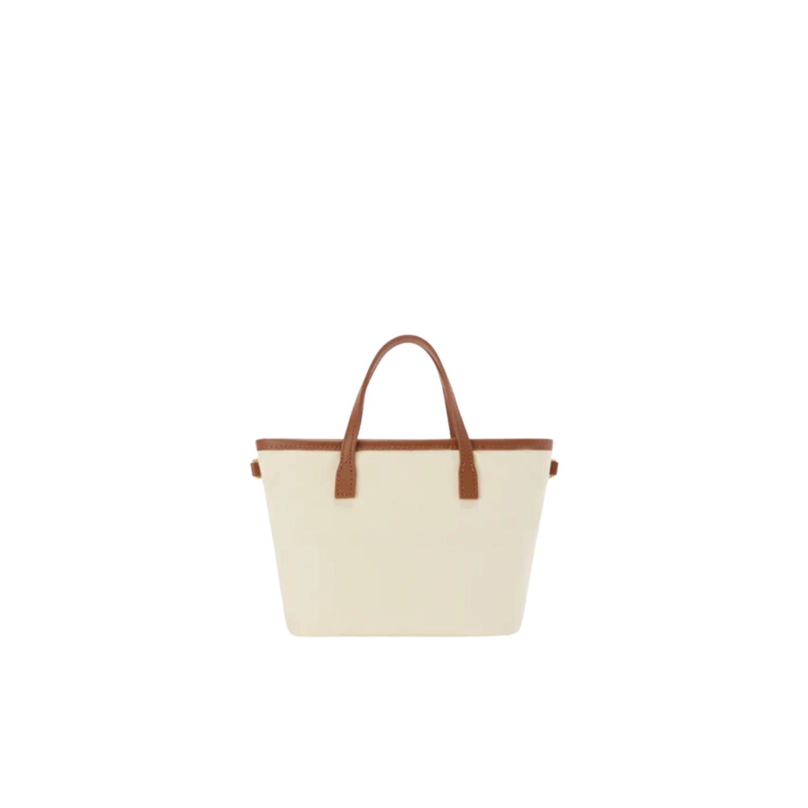 Borsa City mini in nylon - BEIGE