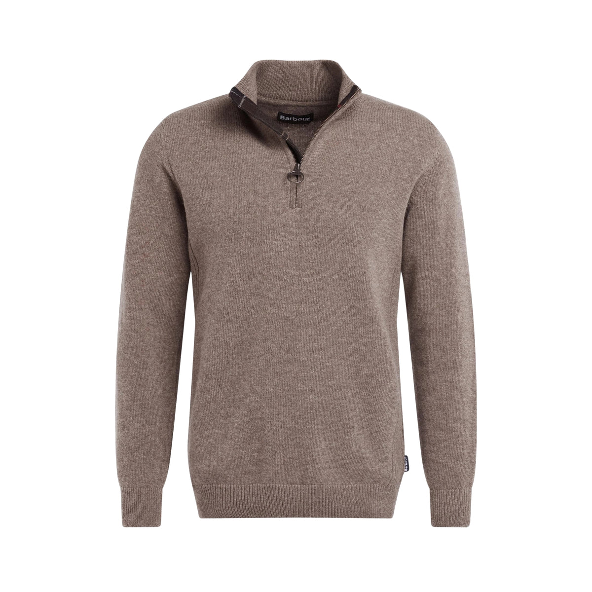 Maglione Holden half zip - Tortora