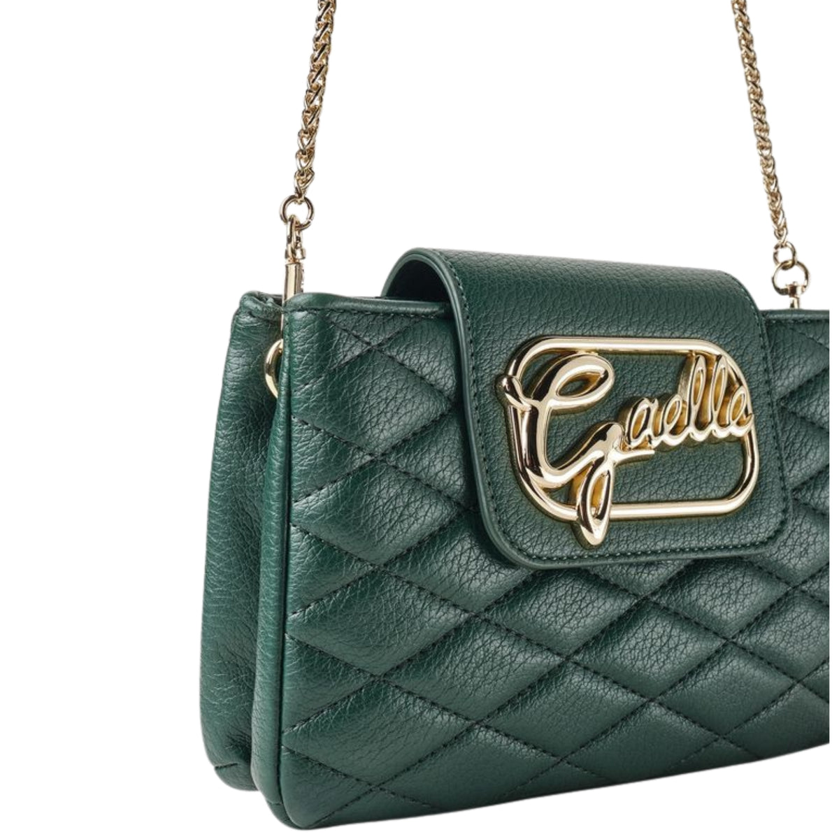 Borsa Mini Pochette Corsivo - Verde