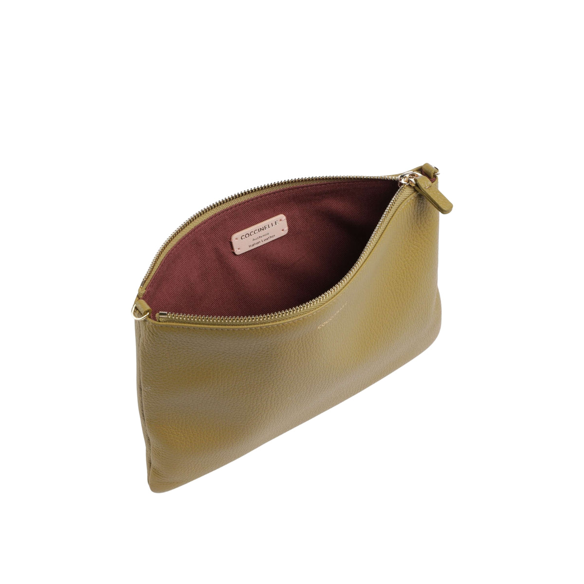 Pochette Minibag in pelle - Olio