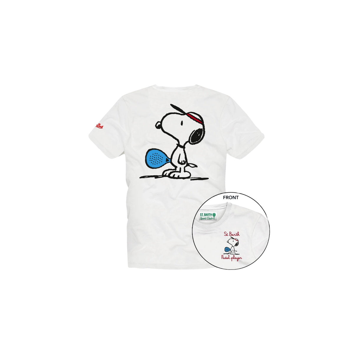 T-shirt Portland Jr edizione Peanuts Snoopy - Bianco