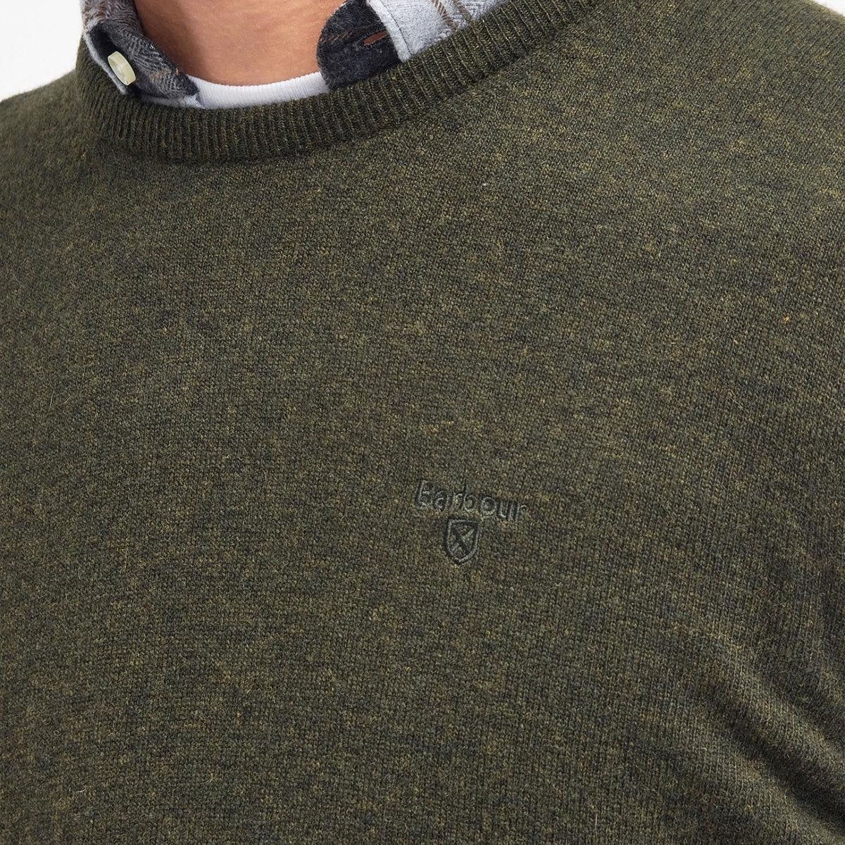 Maglione essenziale in lana - Verde