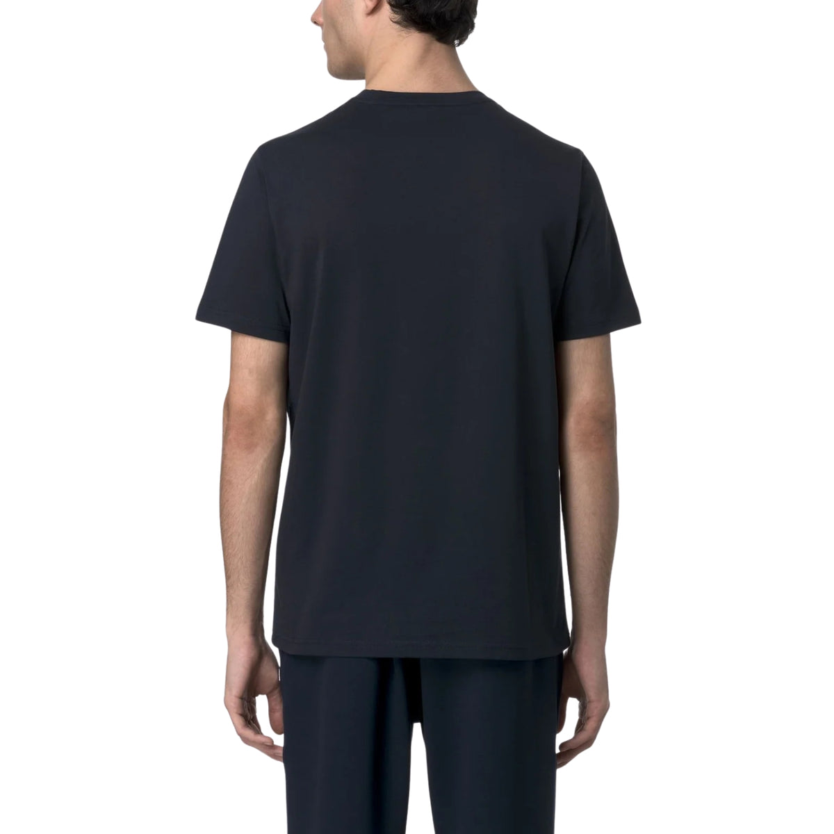 T-shirt Odom slim in jersey di cotone - Blu