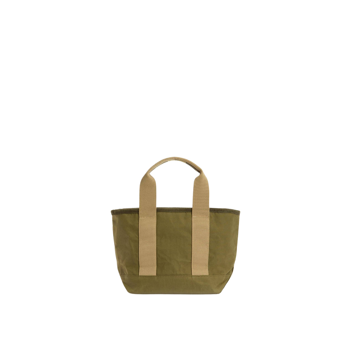 Mini borsa tote Mya in cotone cerato - Verde
