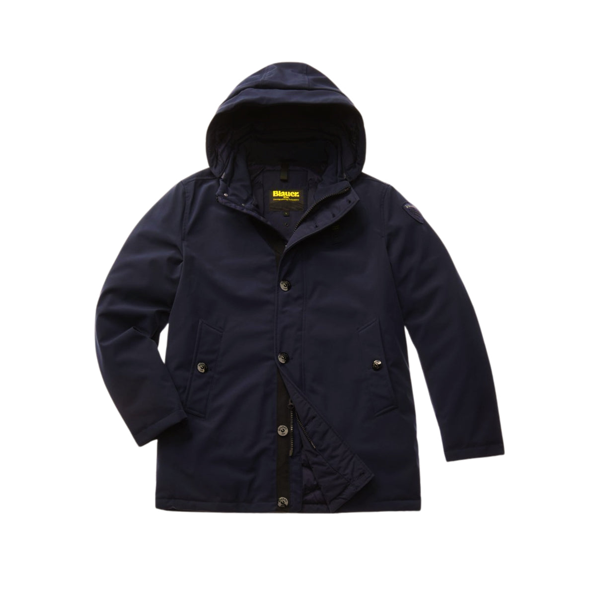 Parka Chester in neoprene idrorepellente - Blu