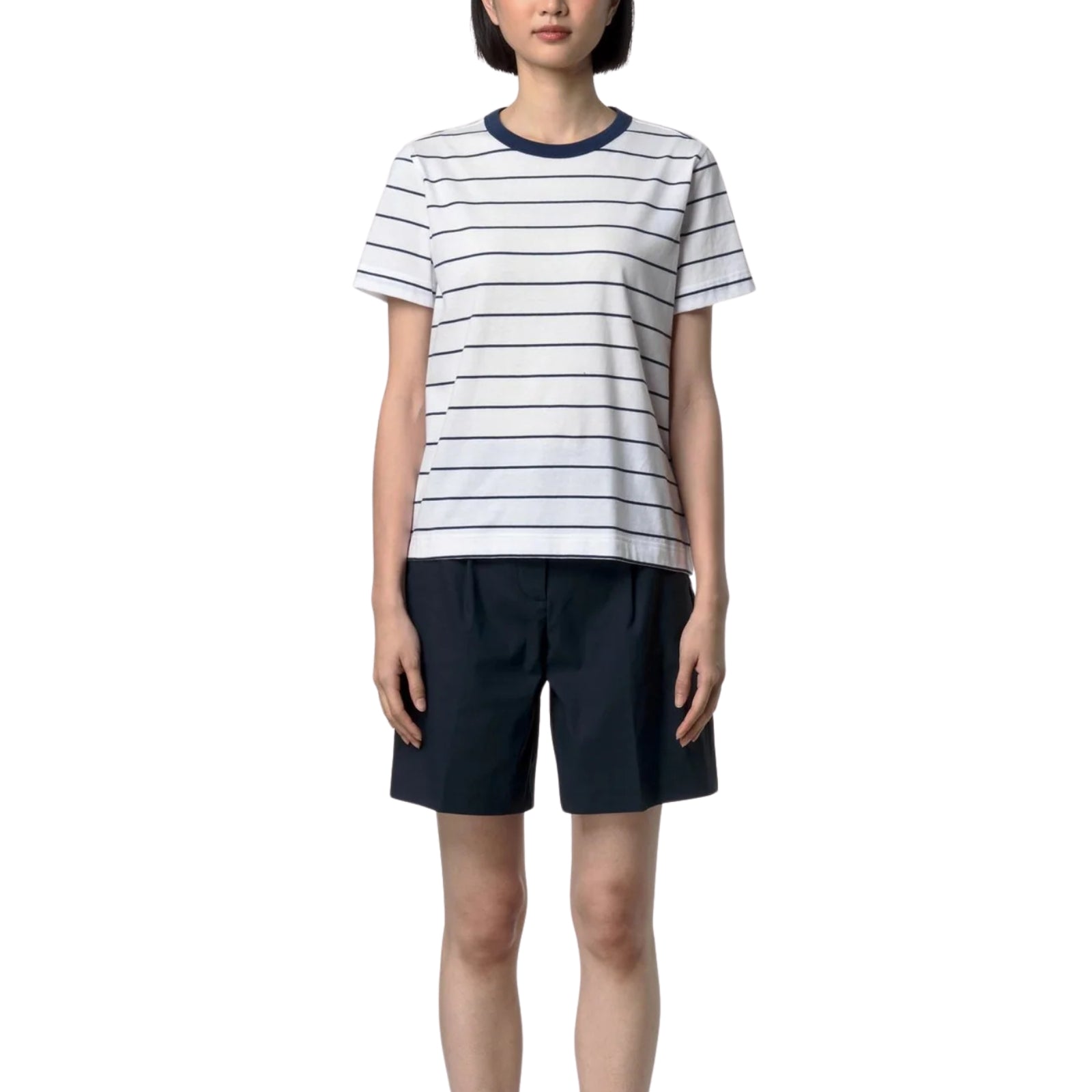 ELODIE MID STRIPES JERSEY