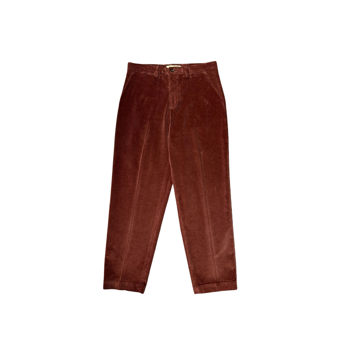 Pantalone Tasca America in velluto a coste - Ruggine