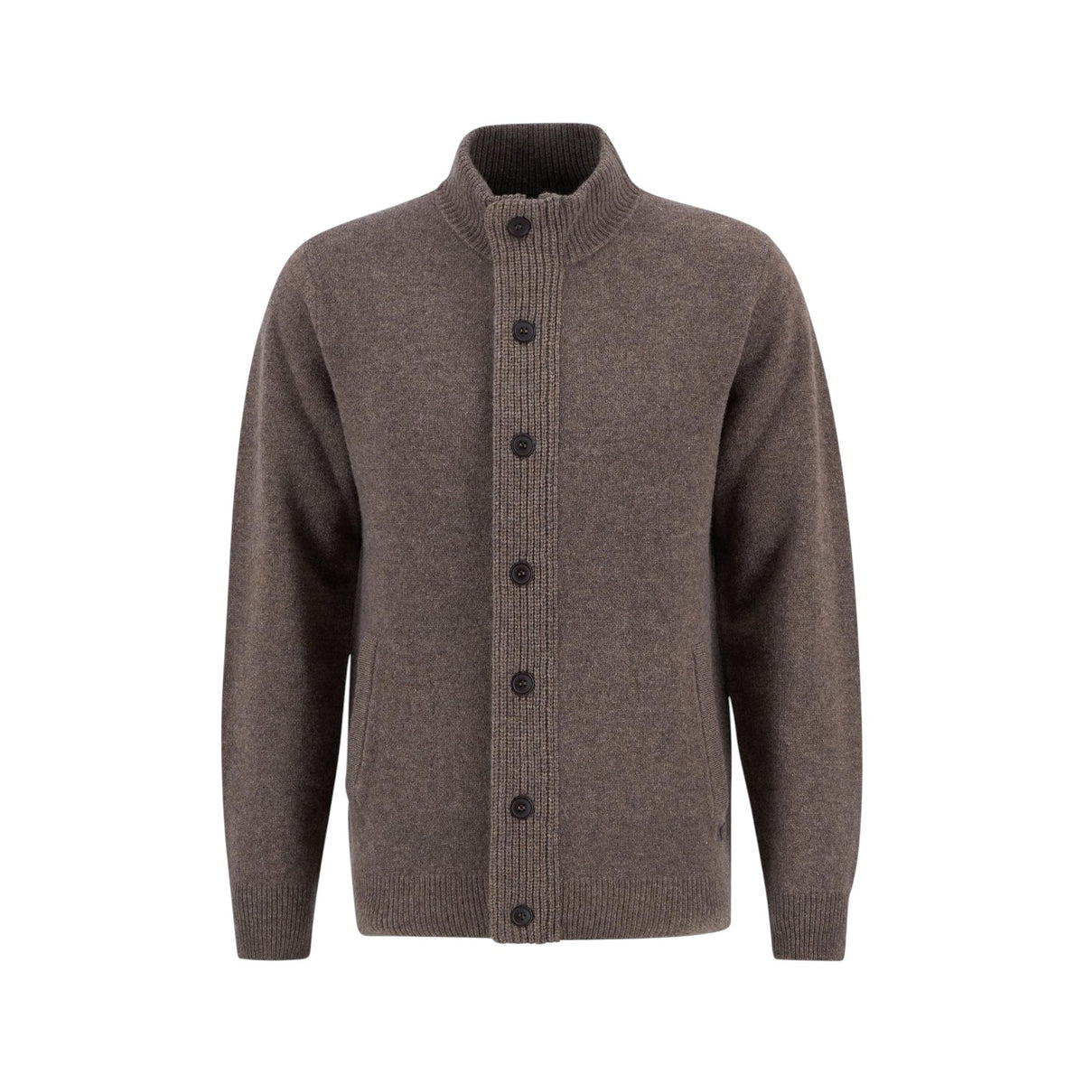 Maglione con zip Patch
