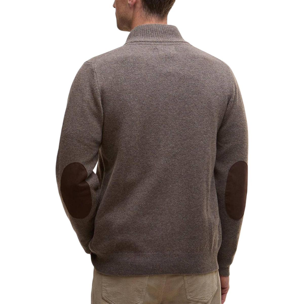Maglione con zip Patch