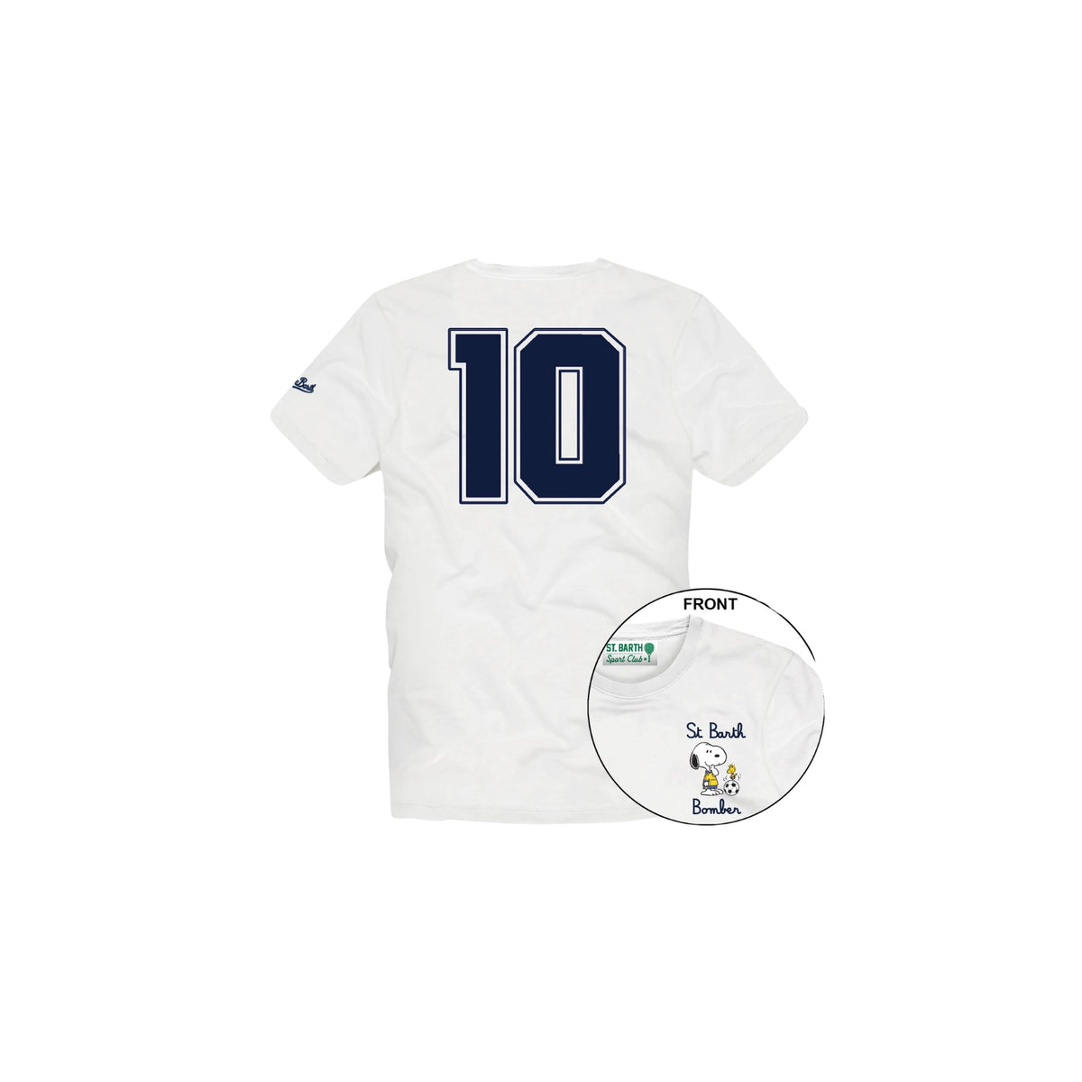 T-shirt Portland Jr edizione Peanuts Snoopy - Bianco