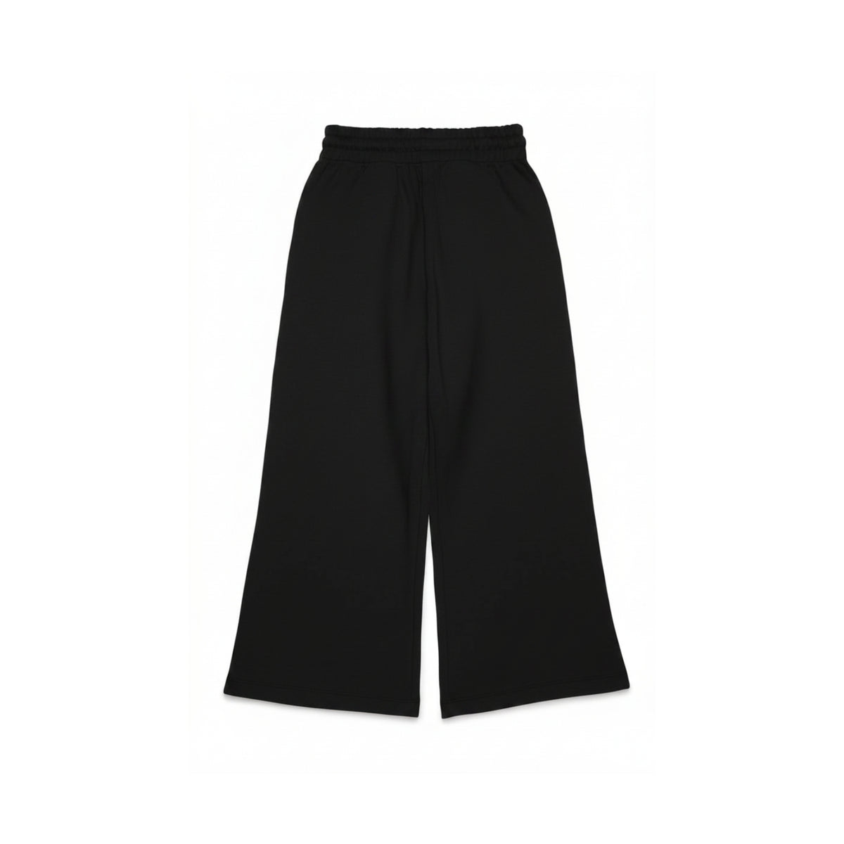 Pantalone tuta bambina con logo D sul cuore - Nero