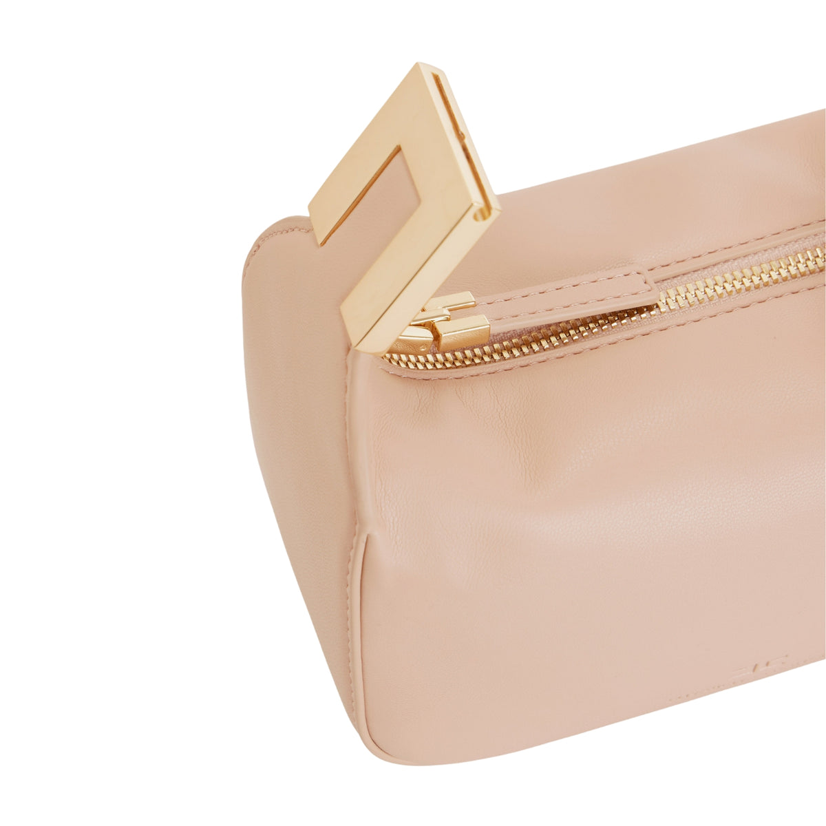 EF Borsa hobo con manico gioiello - Nude