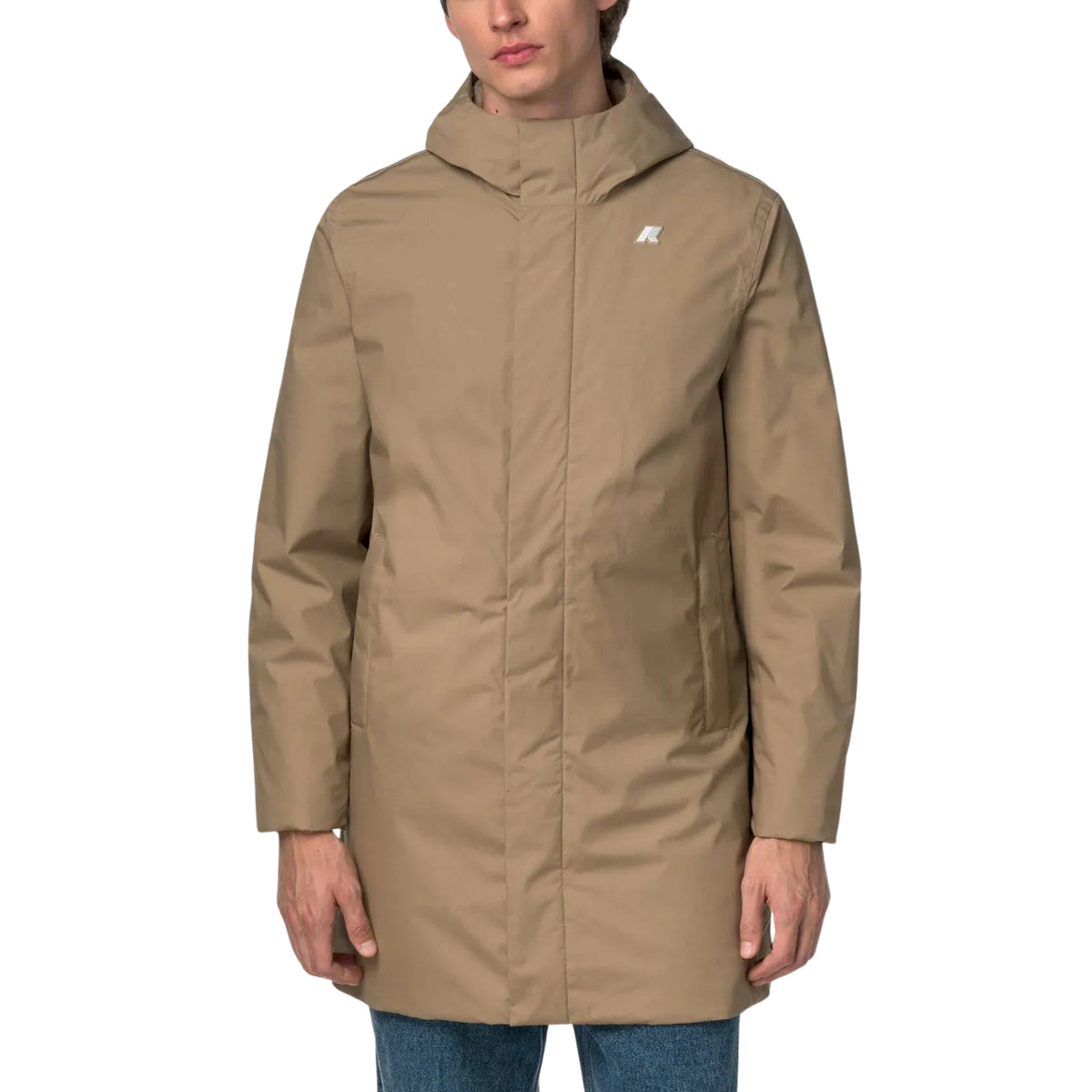 Giaccone Thomas Warm Micro Canvas-KAKI