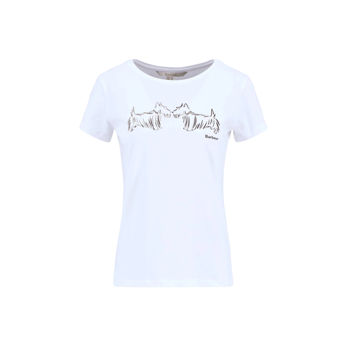T-shirt Highlands - Bianco
