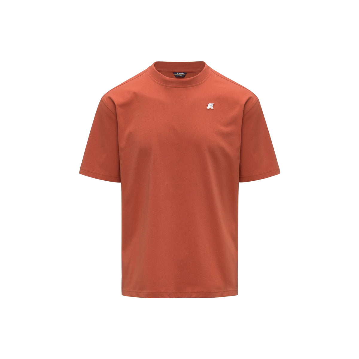 T-shirt Solo comfort in jersey di cotone - Arancio