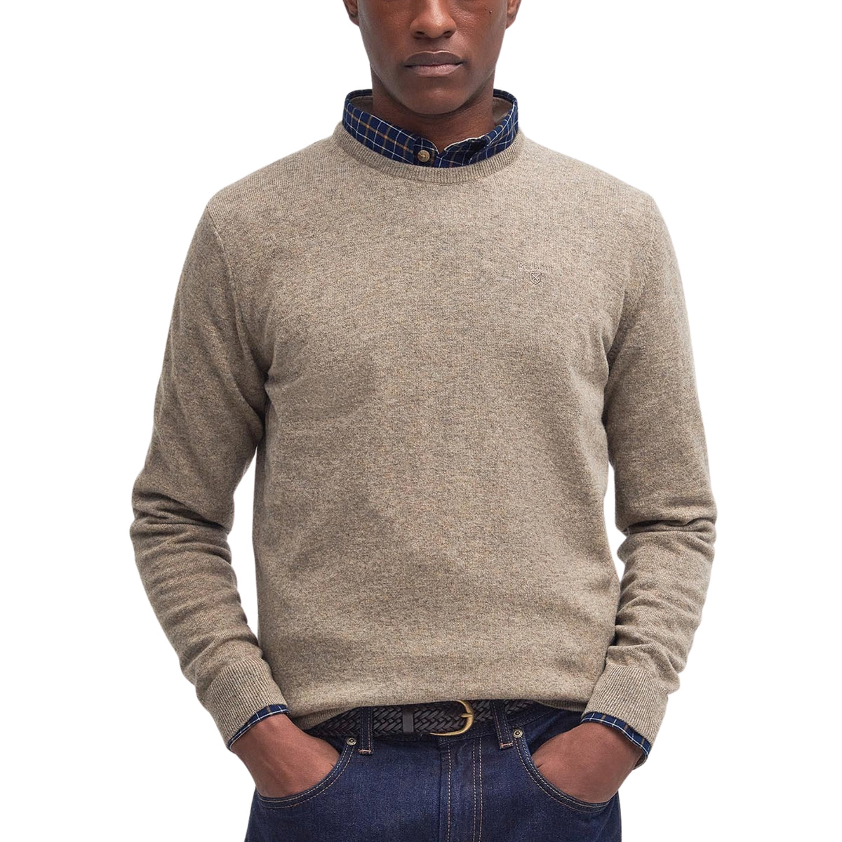 Maglione essenziale in lana - Fossile