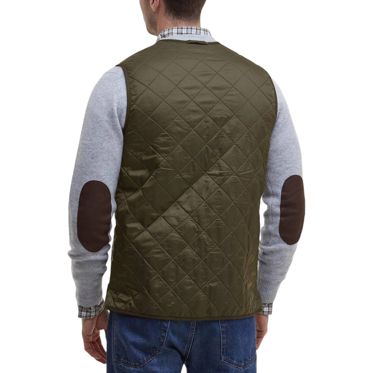 Gilet trapuntato/fodera con zip Polarquilt