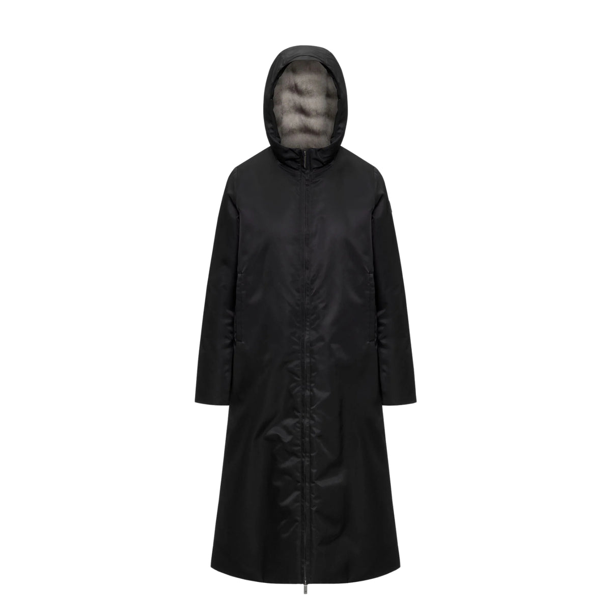 Giaccone Oller Shiny Twill Fur
