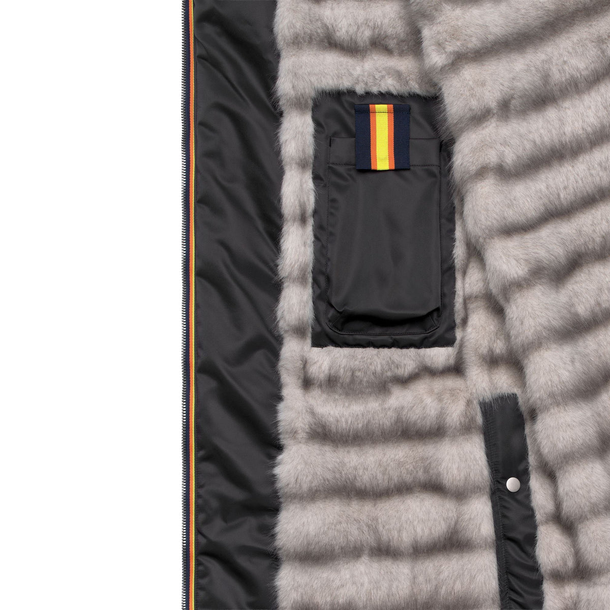 Giaccone Oller Shiny Twill Fur