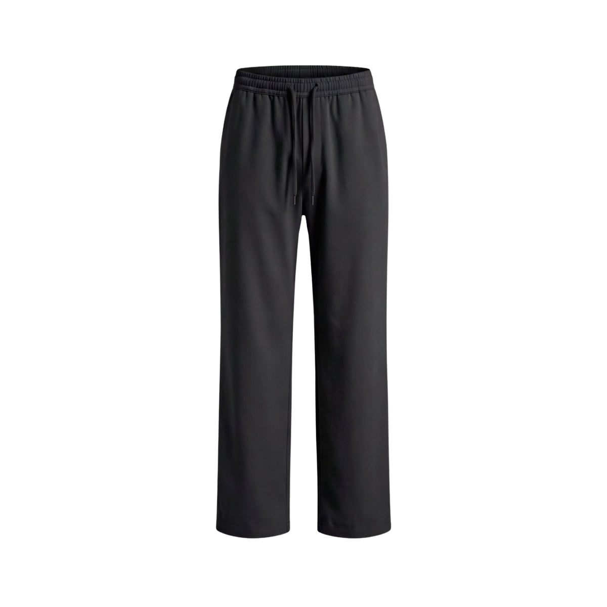Pantalone dritto in viscosa - Nero