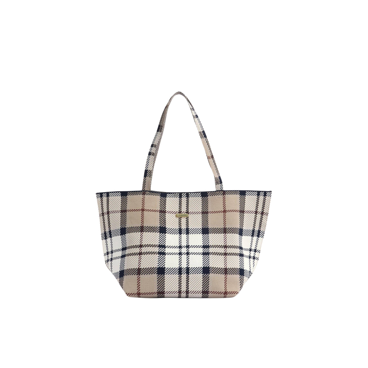 Borsa tote grande Layla in tartan - Tartan