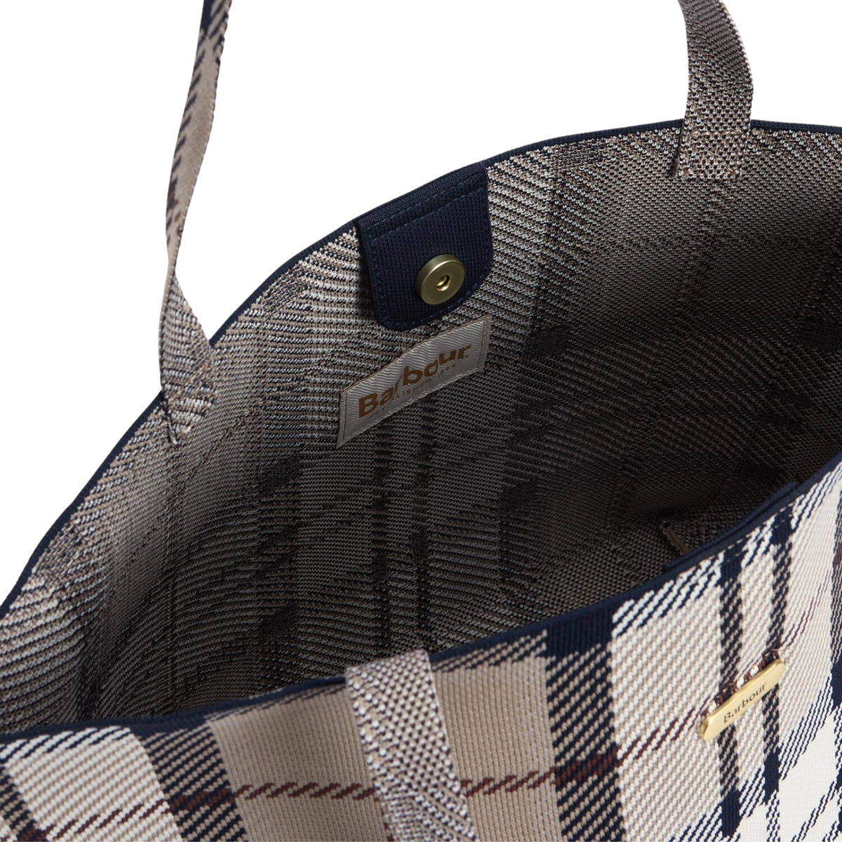 Borsa tote grande Layla in tartan - Tartan