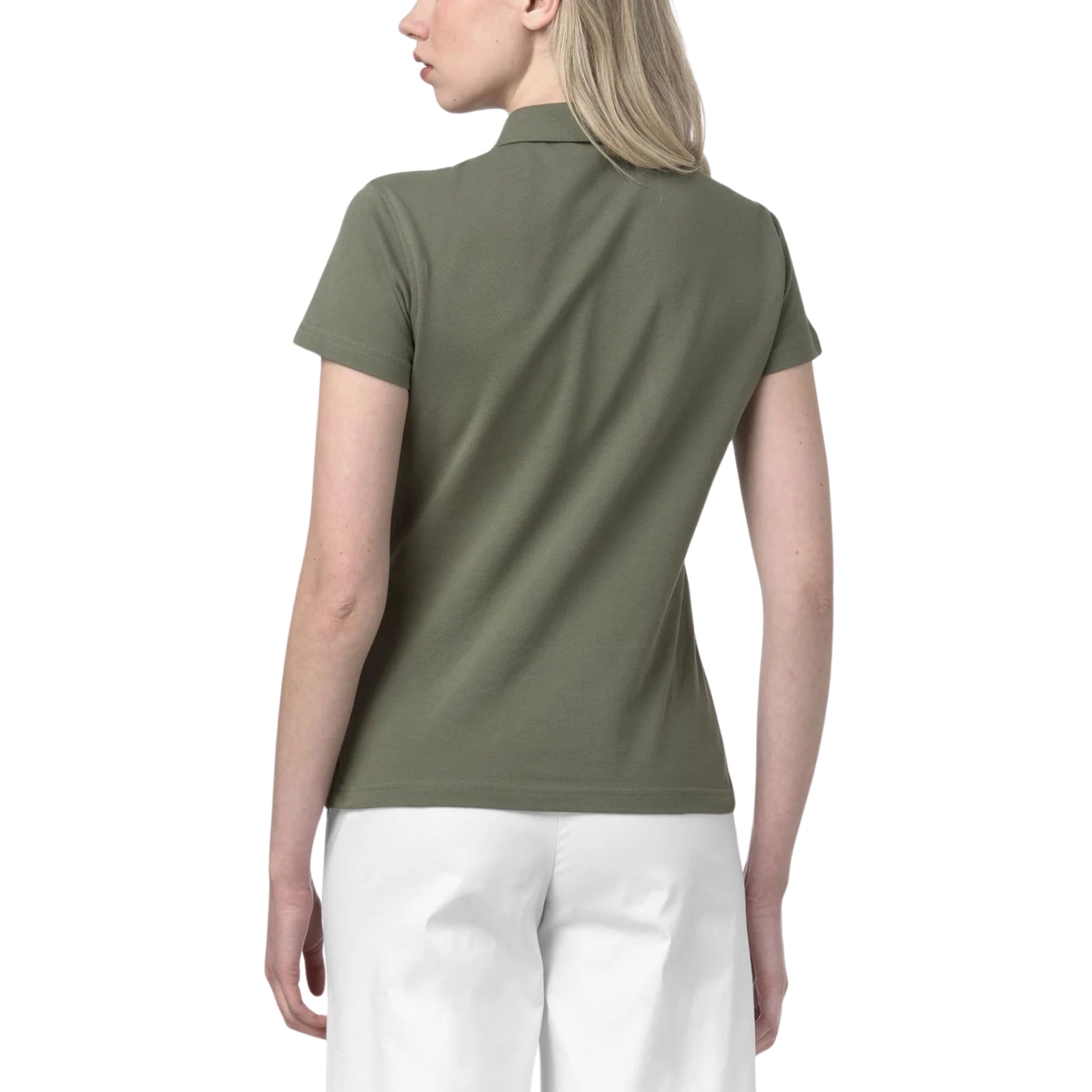 Polo AMEDEA PIQUE SLIM - VERDE