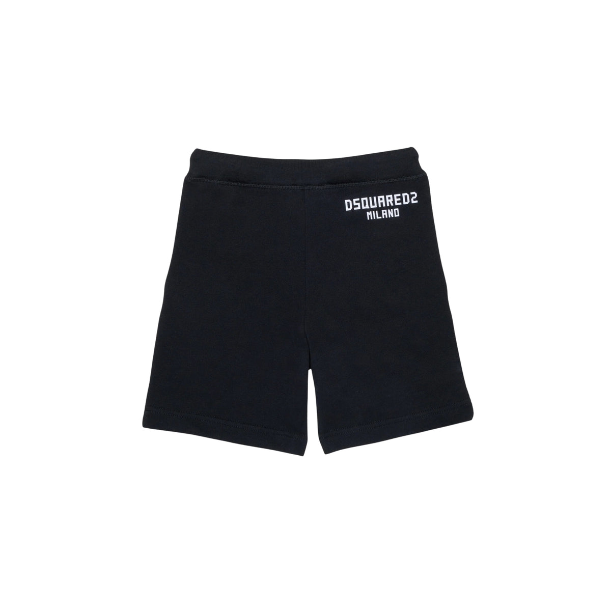 Shorts in jersey con logo Milano - Nero
