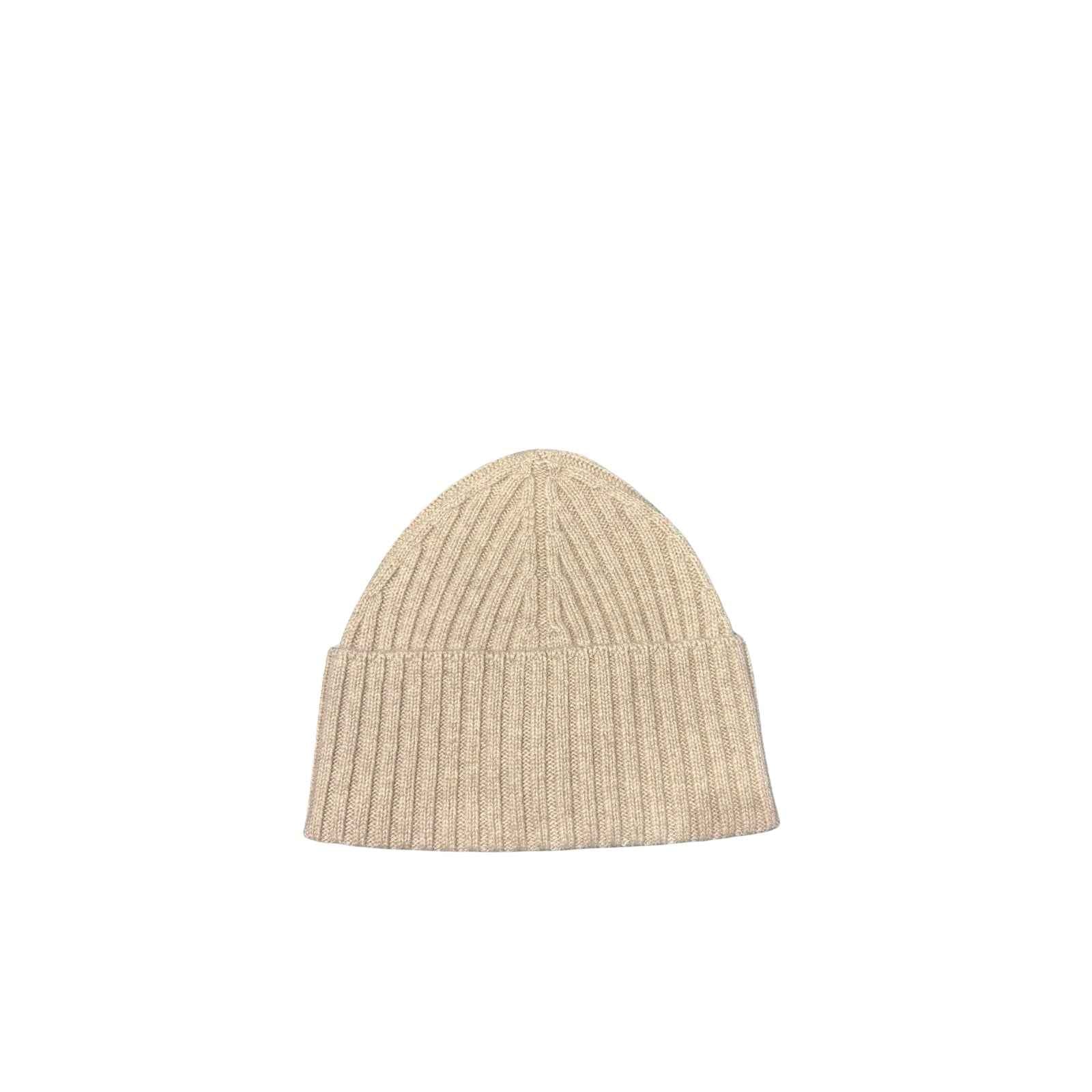 Cappello in cashmere - BEIGE