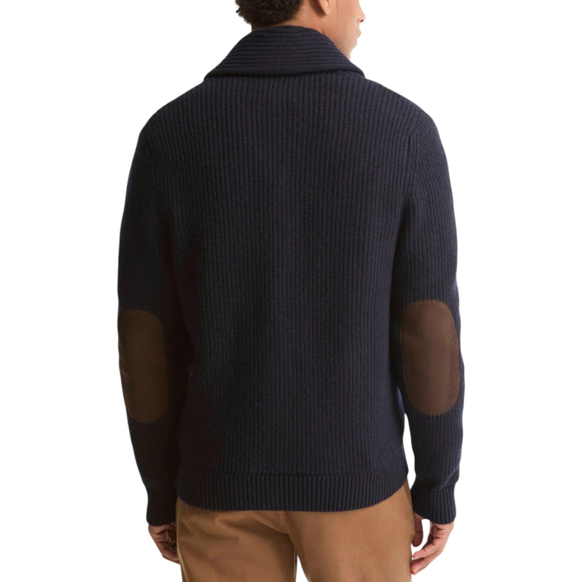 Cardigan in lana Hartland-BLU