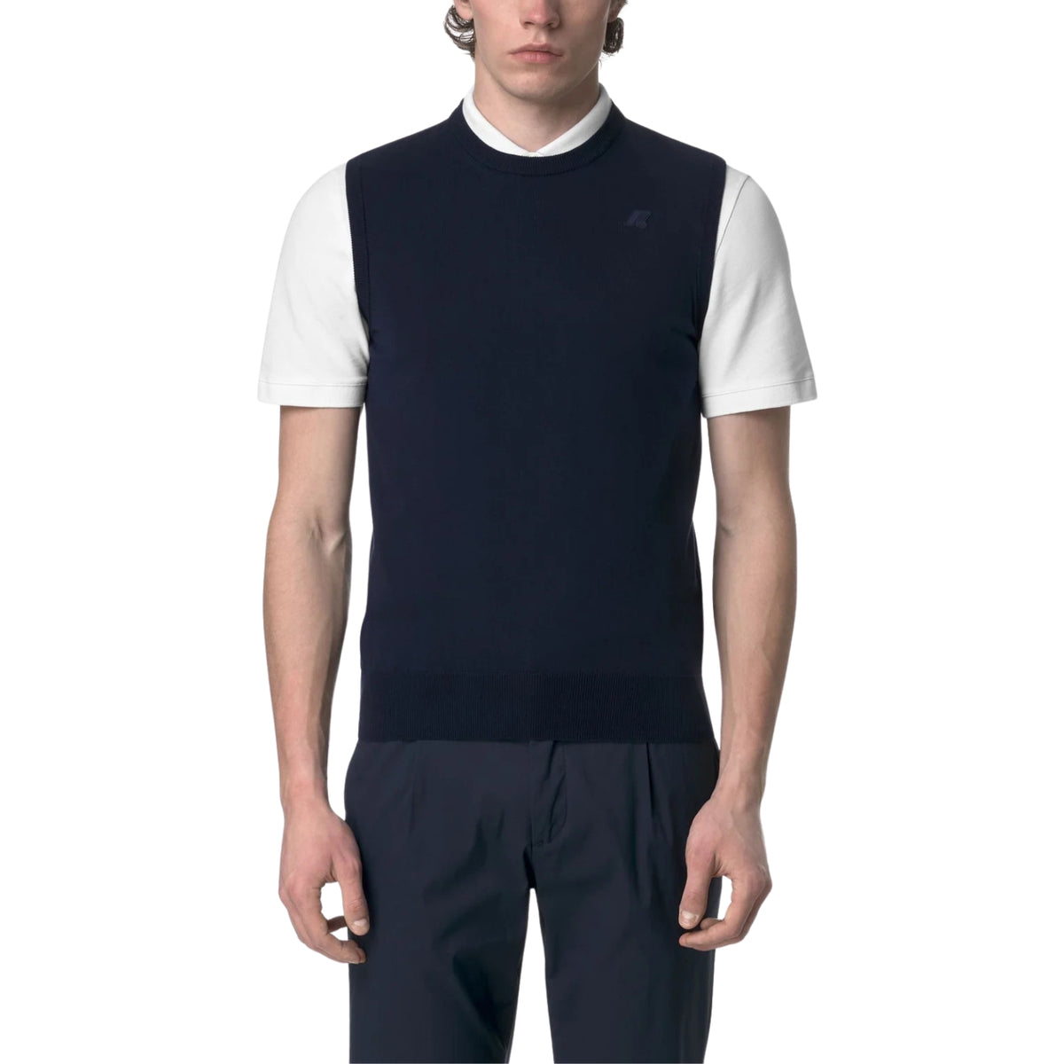 Gilet Jeano in cotone - Blu