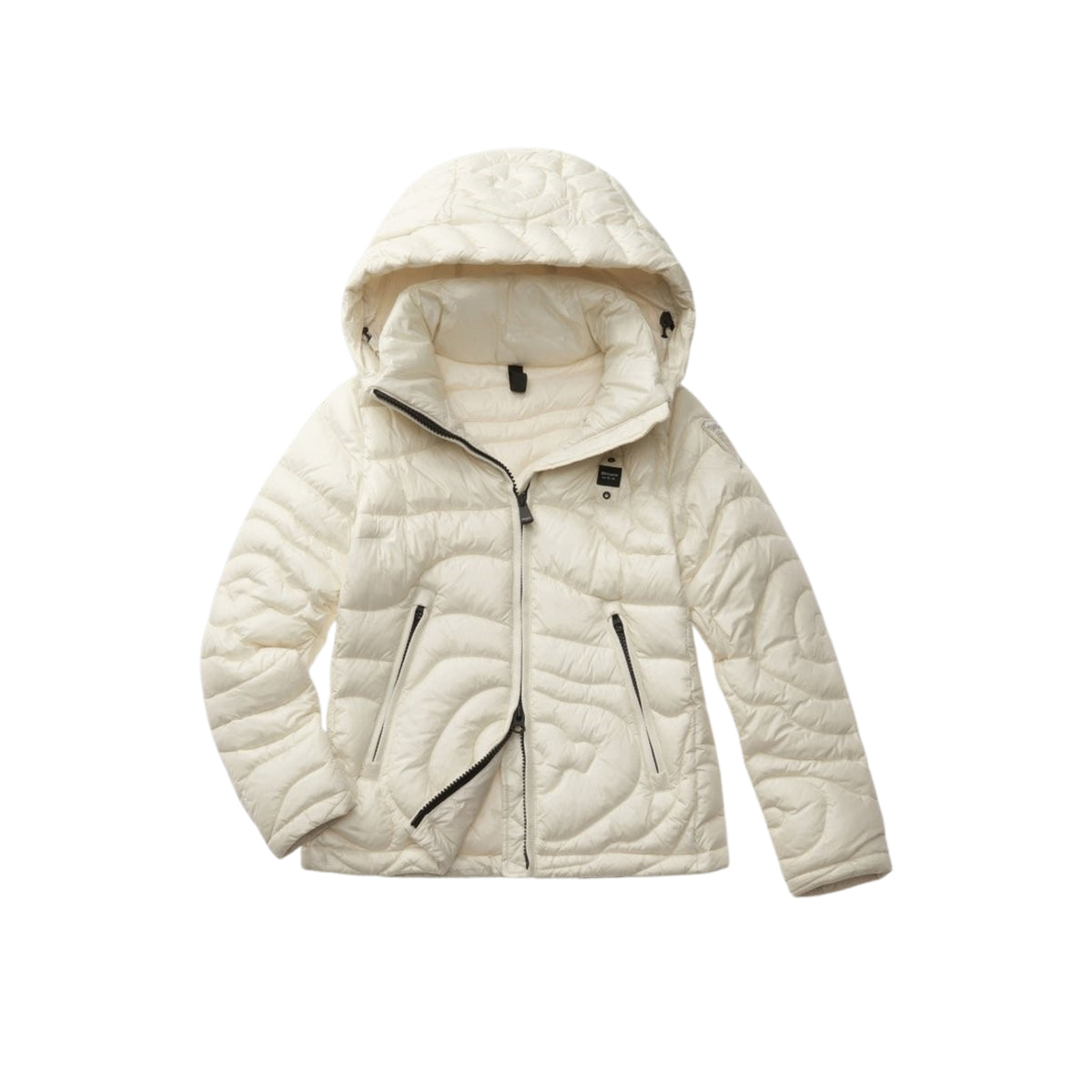 Piumino invernale in nylon idrorepellente - Bianco