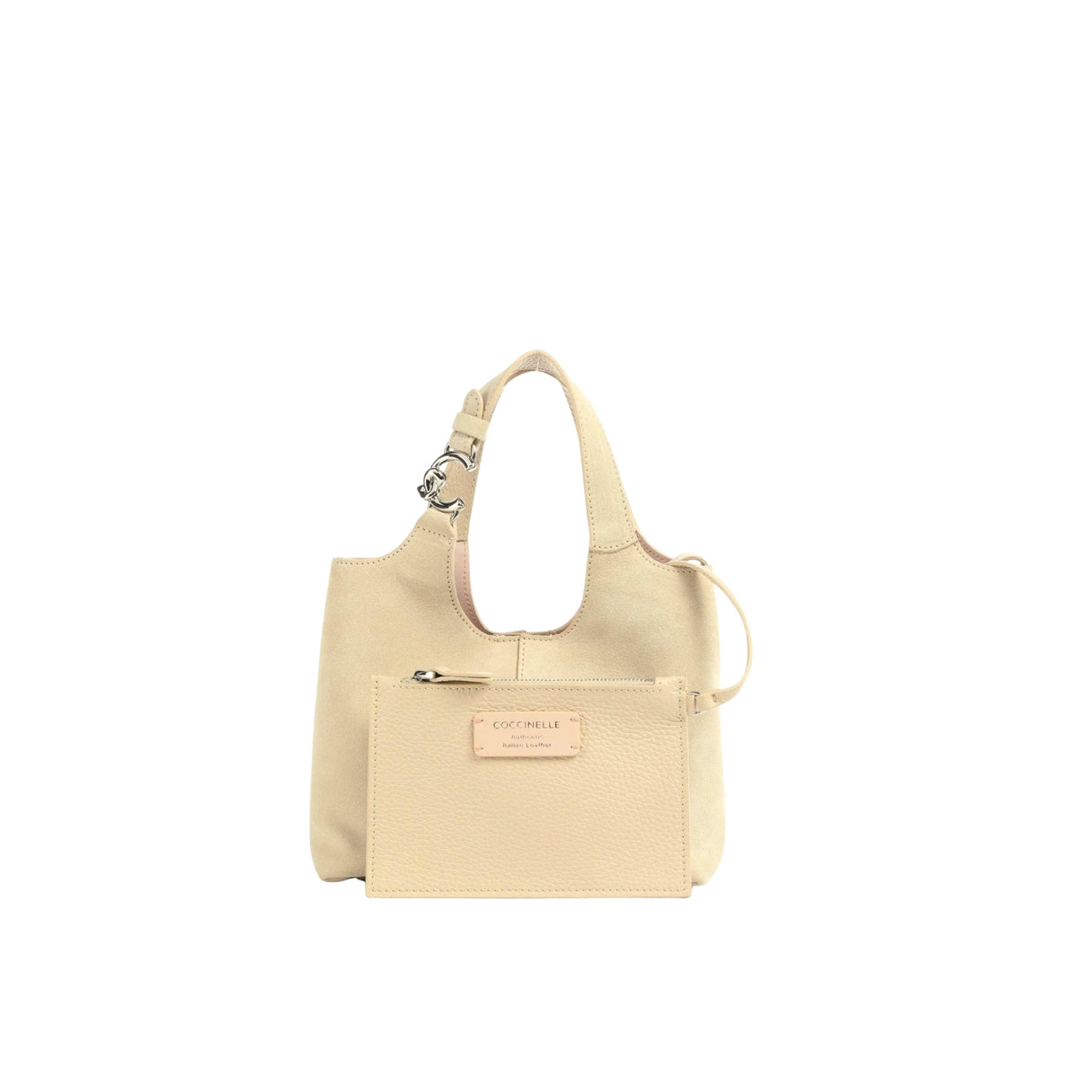 Borsa C-Easy a mano in pelle - Beige