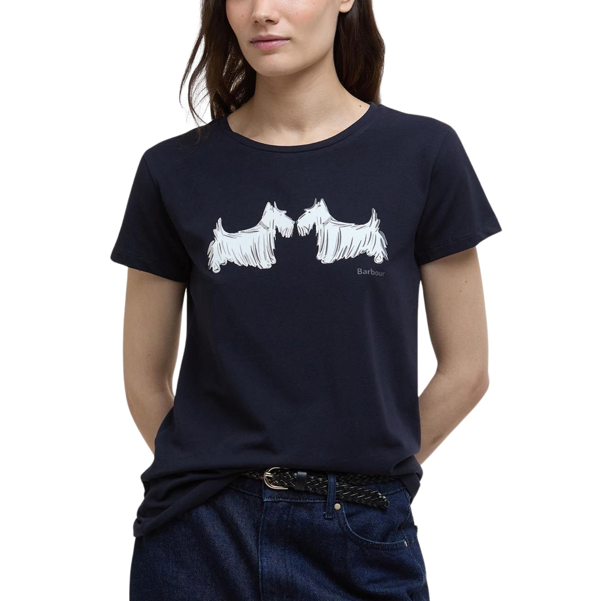 T-shirt Highlands - Navy