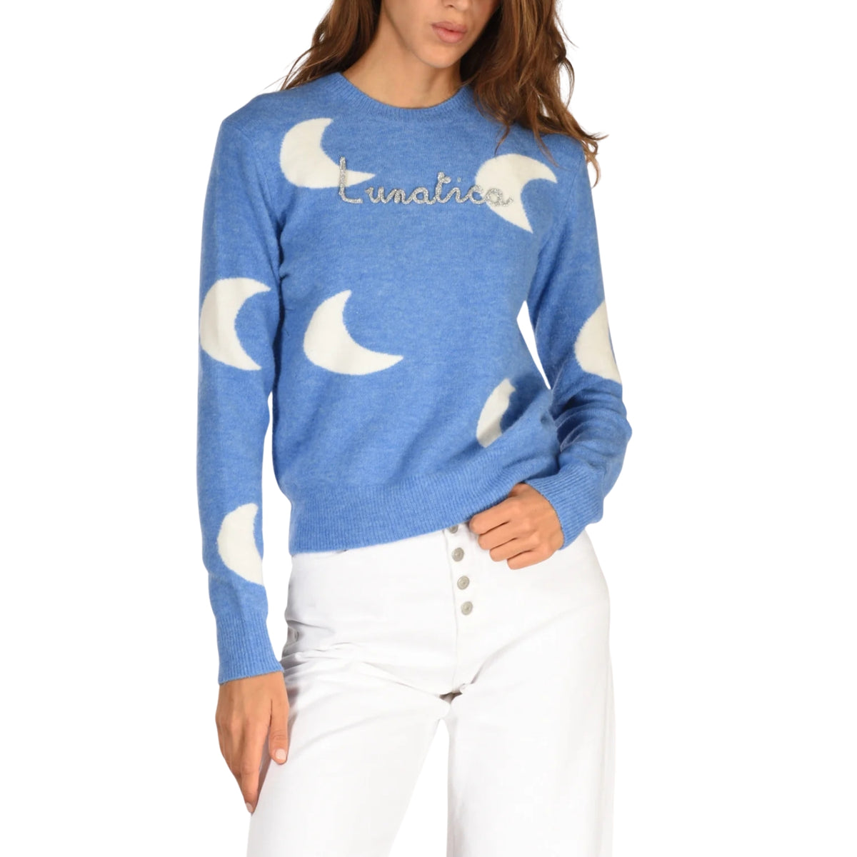 Maglione New Queen versatile - Azzurro