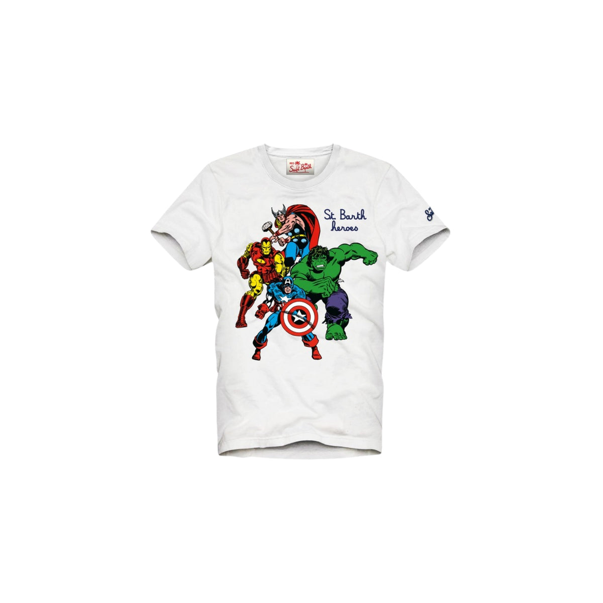 T-shirt bambino con stampe iconiche - Bianco