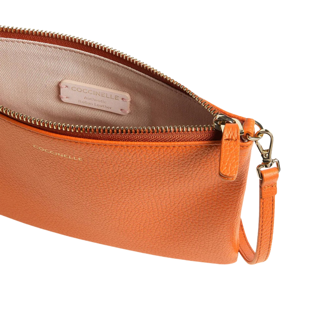 Pochette Minibag in pelle - Cuoio
