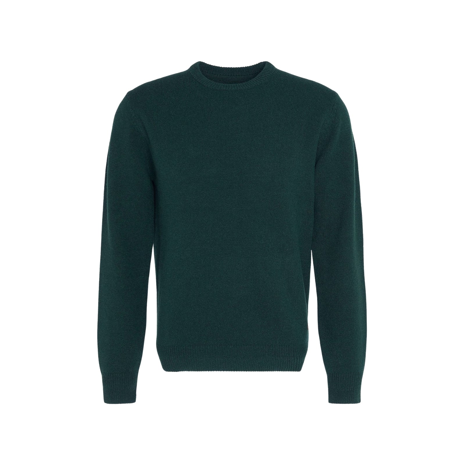 Maglia girocollo essential con patch - VERDE