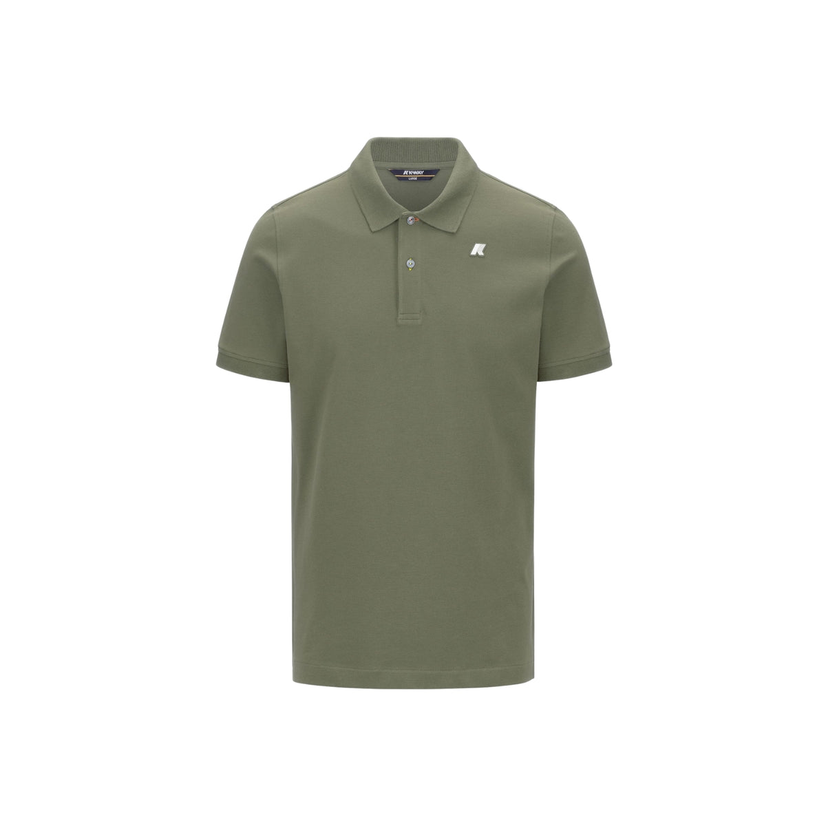 Polo Vinnie con bordi a contrasto - Verde