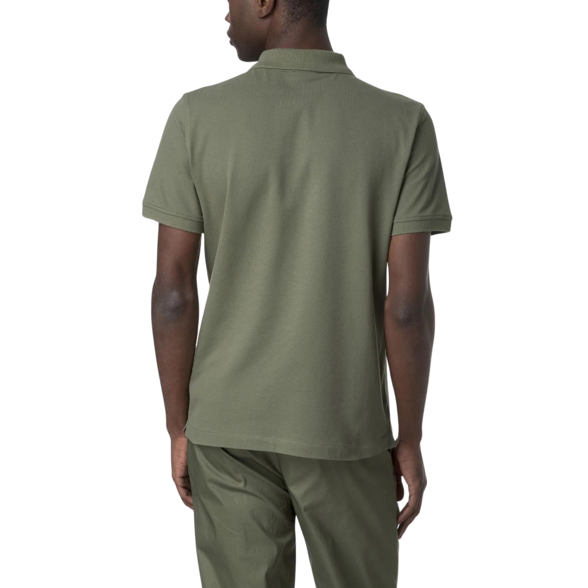 Polo Vinnie con bordi a contrasto - Verde