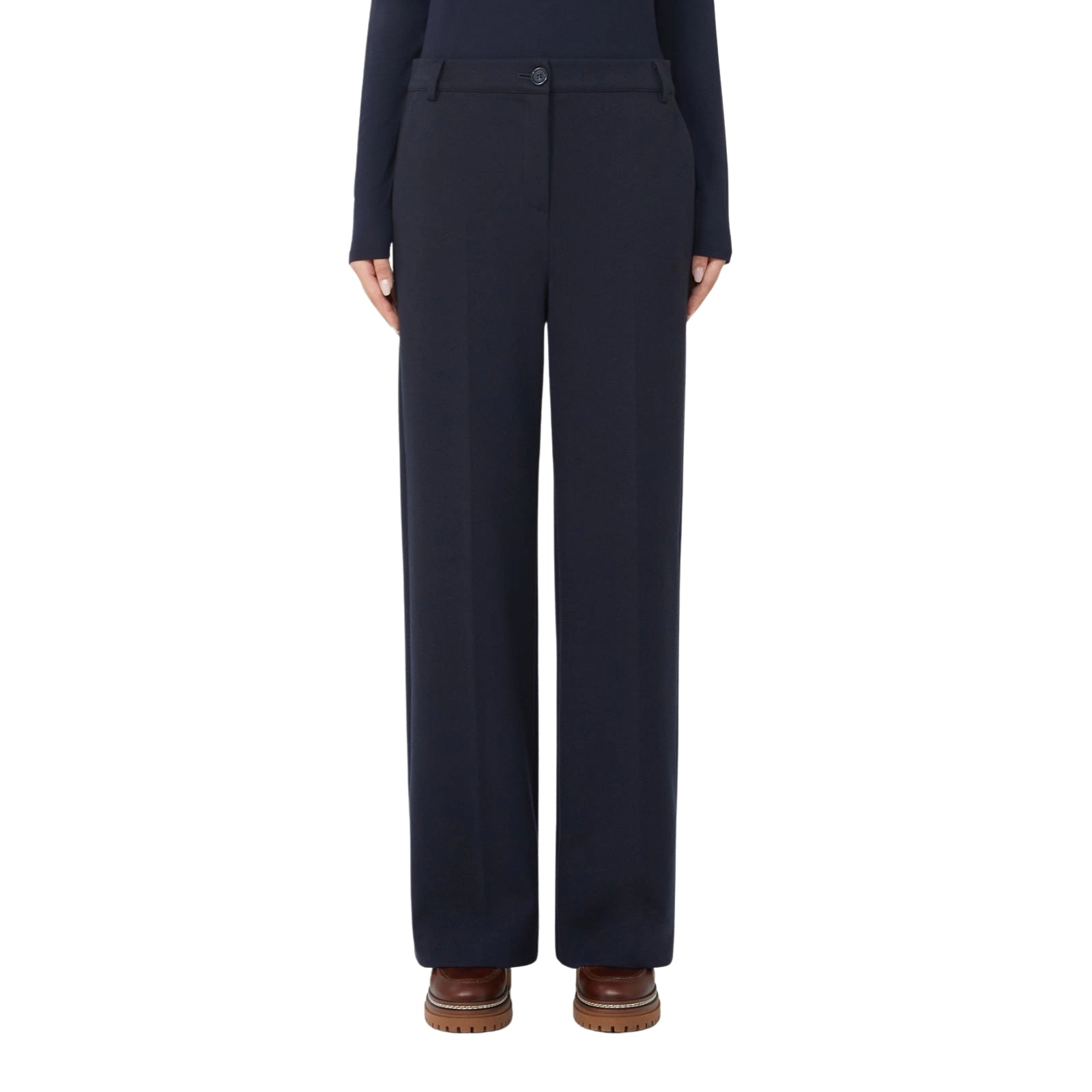 PANTALONE IN JERSEY DI FLANELLA