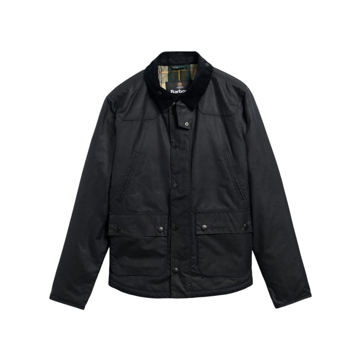 Giacca in cotone cerato Reelin - BLU
